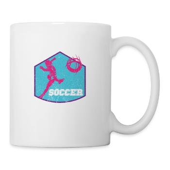 Soccer - Coffee/Tea Mug - white - Right