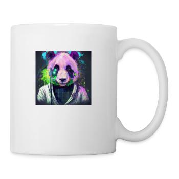 Trans Panda: A Vision of Progress - Coffee/Tea Mug - white - Right
