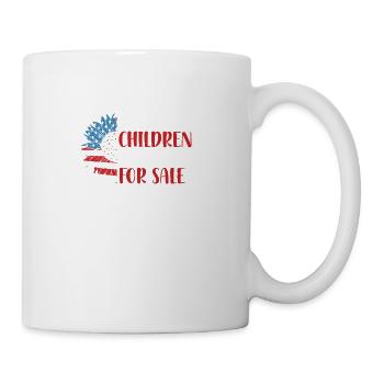 Stop Child Exploitation Tee - Coffee/Tea Mug - white - Right
