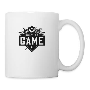 Built to Game - Coffee/Tea Mug - white - Right