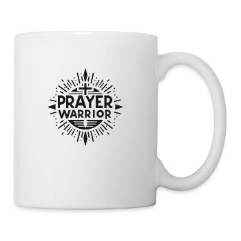 Prayer Warrior - Coffee/Tea Mug - white - Right