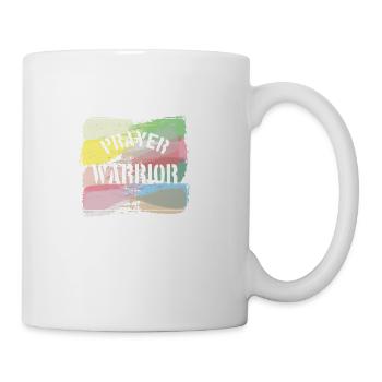 Prayer Warrior - Coffee/Tea Mug - white - Right