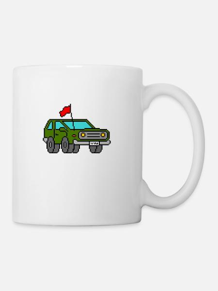 Car - Coffee/Tea Mug - white