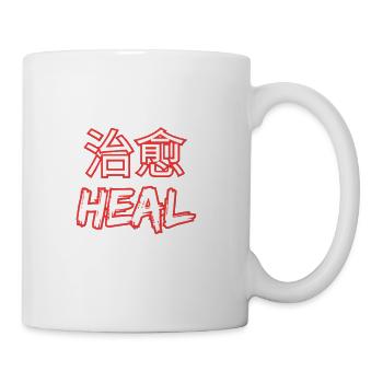 heal - Coffee/Tea Mug - white - Right