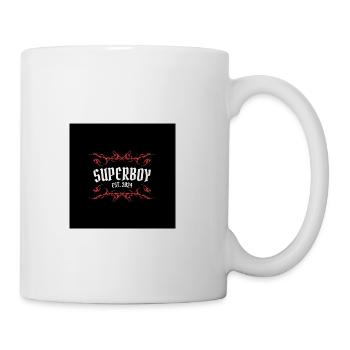 Superboy Est. 2024 Baroque Emblem - Coffee/Tea Mug - white - Right