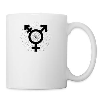 Trans support - Coffee/Tea Mug - white - Right