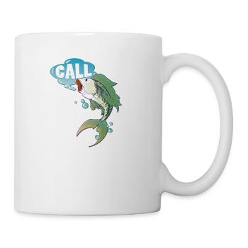 donkey fish - Coffee/Tea Mug - white - Right