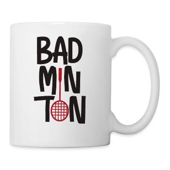 Badminton Badminton Fan Badminton Club - Coffee/Tea Mug - white - Right