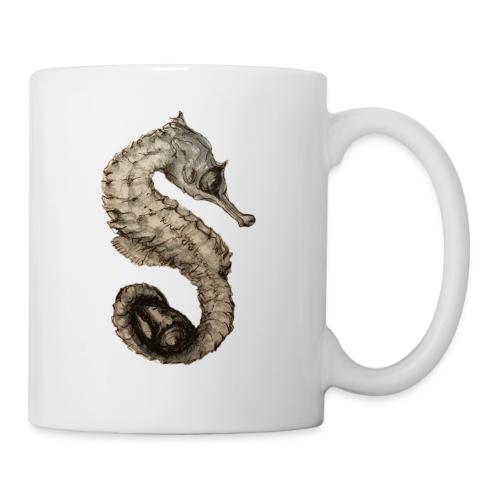 seahorse with sea shell - Coffee/Tea Mug