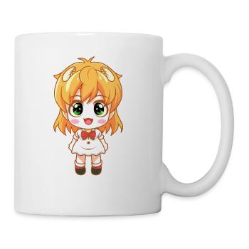 manga anime girl - Coffee/Tea Mug - white - Right