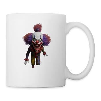 Terrifying Circus Clown - Nightmare Fuel - Coffee/Tea Mug - white - Right