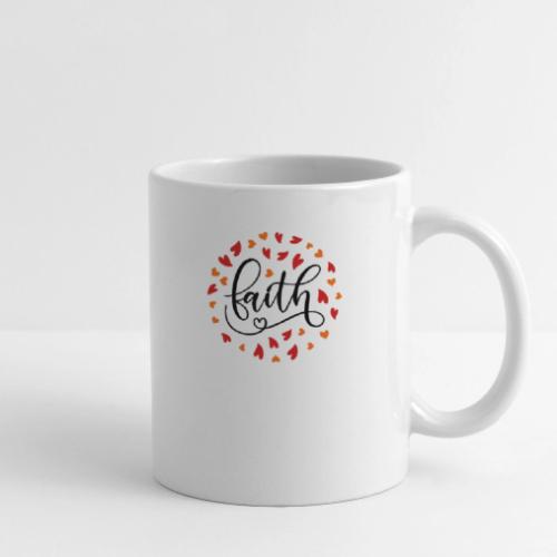 faith love hearts - Coffee/Tea Mug