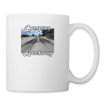 Compton Speedway - Coffee/Tea Mug - white - Right