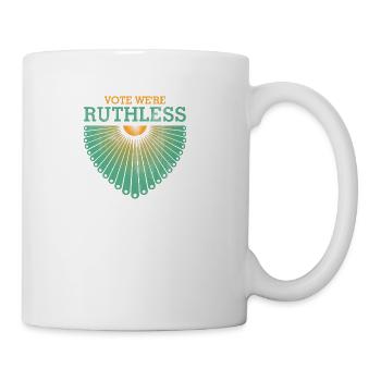Vote We re ruthless - Coffee/Tea Mug - white - Right