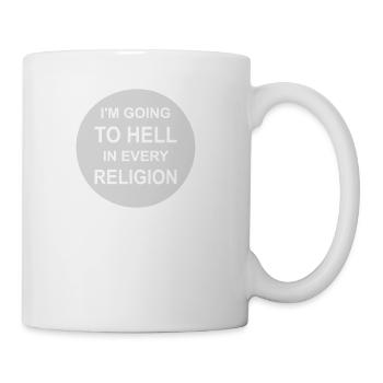 im going to hell - Coffee/Tea Mug - white - Right