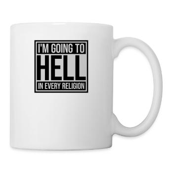 im going to hell - Coffee/Tea Mug - white - Right