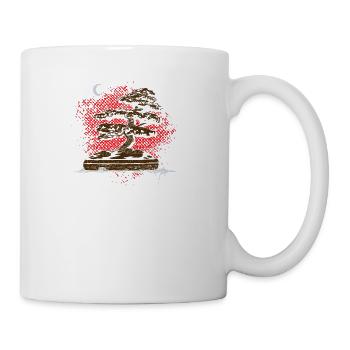 Gardening Japanese Art Aesthetic Buddhist Zen - Coffee/Tea Mug - white - Right