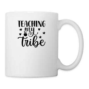 Teaching My Tribe - Coffee/Tea Mug - white - Right