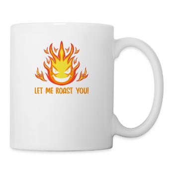 Let Me Roast You - Coffee/Tea Mug - white - Right