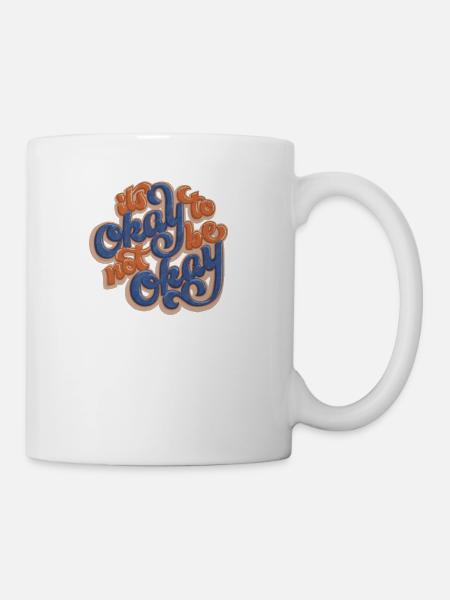 Its Okay To Not Be Okay stars - Coffee/Tea Mug - white