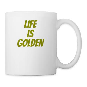 Life Is Golden - Coffee/Tea Mug - white - Right