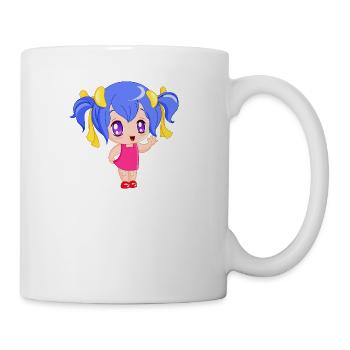 Manga Girl - Coffee/Tea Mug - white - Right