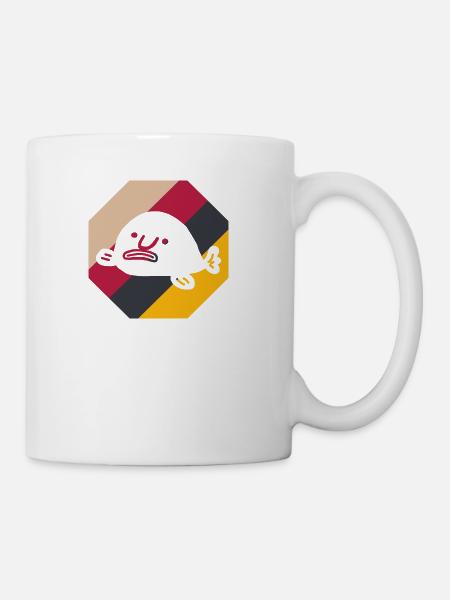 Vintage Blobfish Design Anatomy Sea Creatures - Coffee/Tea Mug - white