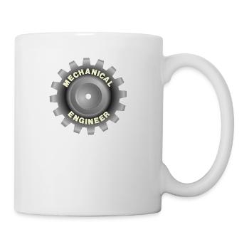 Mechanical Engineer Gear - Coffee/Tea Mug - white - Right