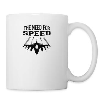 Jet Speed Emblem - Coffee/Tea Mug - white - Right