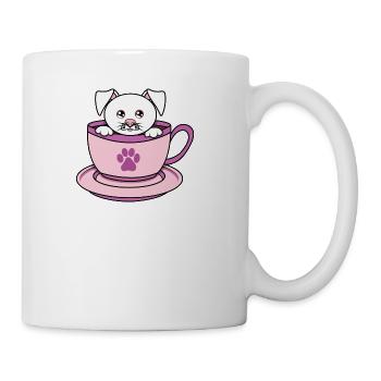 All I Need Is Coffee And Dogs - Coffee/Tea Mug - white - Right