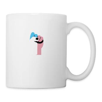 Trans Punk Transgender Pride - Coffee/Tea Mug - white - Right