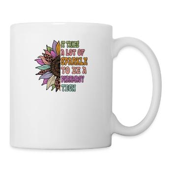 It time a lot of sparkle to be a pharmacy tech - Coffee/Tea Mug - white - Right