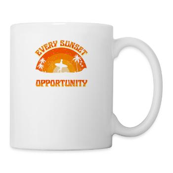 Every Sunset Is An Opportunity To Rest - Coffee/Tea Mug - white - Right