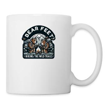 Bear Feet: Woodland Adventures Await - Coffee/Tea Mug - white - Right