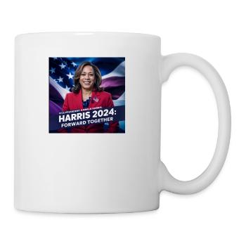 Kamala Harris 2024 For President Campaign - Coffee/Tea Mug - white - Right