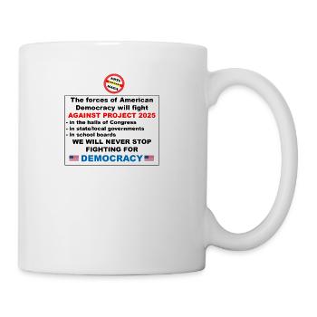 fight1 - Coffee/Tea Mug - white - Right