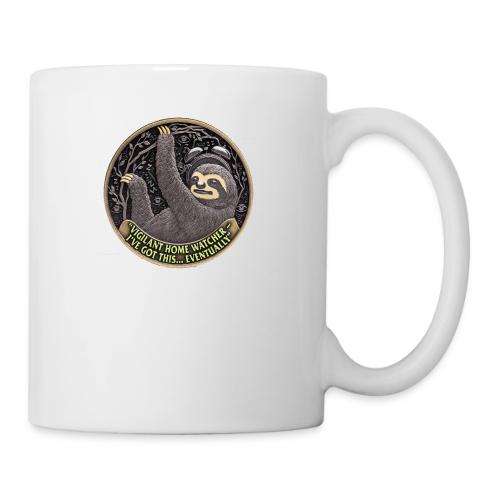 Sloth Home Watcher T Shirt - Coffee/Tea Mug