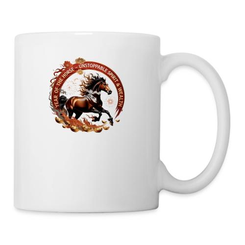 Year of the Horse Fiery Spirit T Shirt, Lunar New - Coffee/Tea Mug