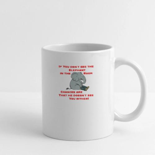 Elephant in the Room Meme - Coffee/Tea Mug