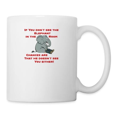 Elephant in the Room Meme - Coffee/Tea Mug