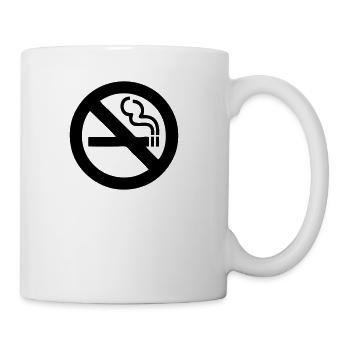 SMOKING - Coffee/Tea Mug - white - Right