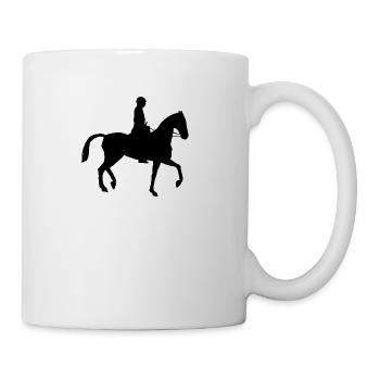 Equestrian Horse - Coffee/Tea Mug - white - Right
