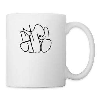 Throwip graffiti - Coffee/Tea Mug - white - Right