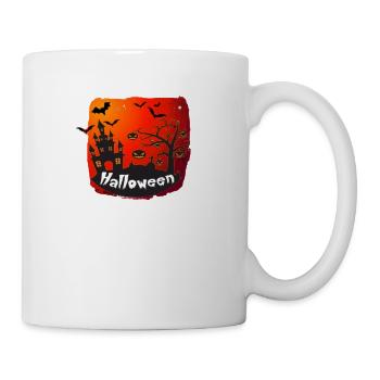 Halloween,happy Halloween , Halloween party - Coffee/Tea Mug - white - Right