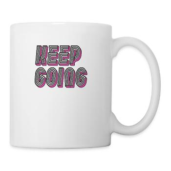 Keep Going - Coffee/Tea Mug - white - Right