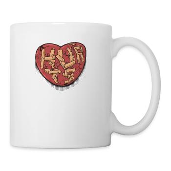 lovehurts - Coffee/Tea Mug - white - Right