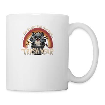 Ready For Another Trash Year - Coffee/Tea Mug - white - Right