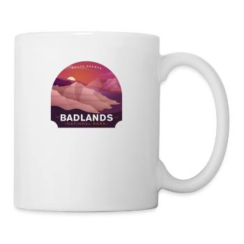 Badlands South Dakota 1939 National Park - Coffee/Tea Mug - white - Right