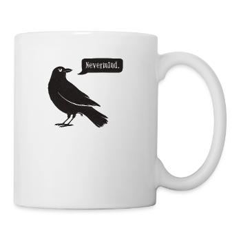 Passive Aggressive Raven - Coffee/Tea Mug - white - Right