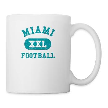 Miami Football Ii - Coffee/Tea Mug - white - Right